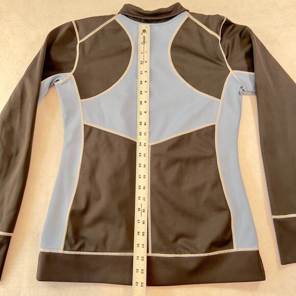 Bio Sweats Sauna Jacket Woman's SM (6-8) 1/2 Zip Long Sleeve w/ Kangaroo Pouch - Picture 12 of 13